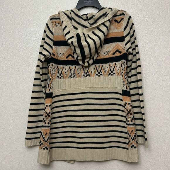 Hem & Thread Hooded Wool Blend Cardigan NWT - Picture 3 of 7